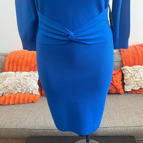 ❣️🆕New York & Company French Blue Sweater Dress❣️ - Picture 4 of 9